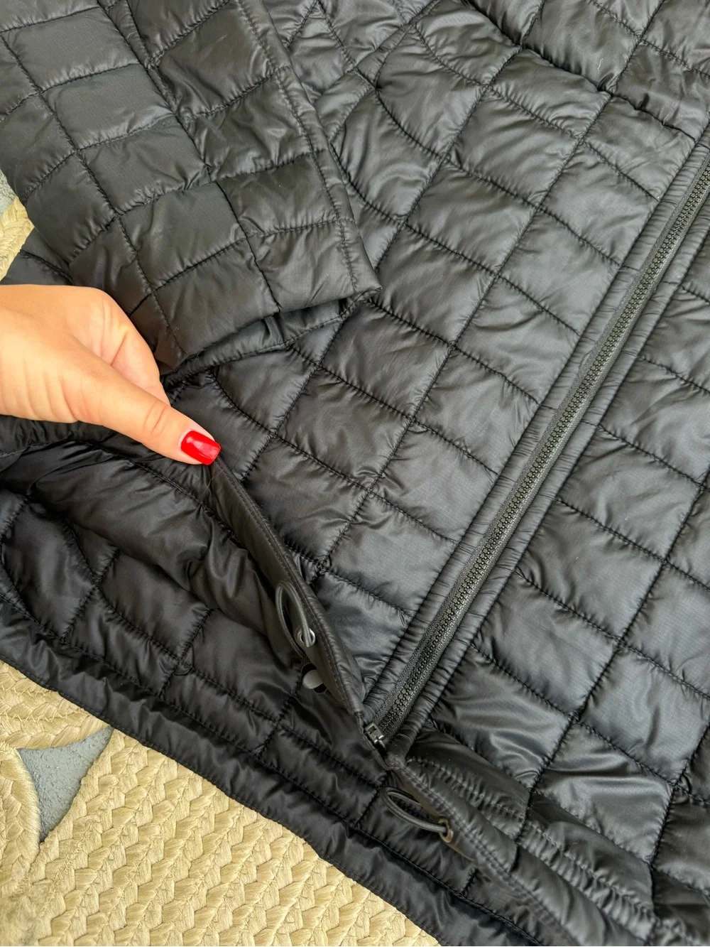 The North Face Black Quilted Insulated Puffer Jacket Men's Size M